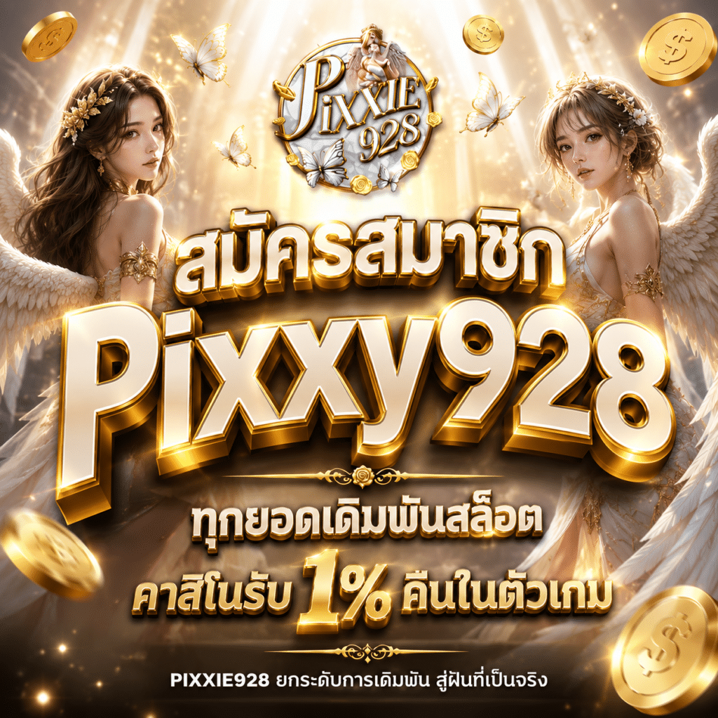 สมัครสมาชิก Pixxy928 วิธีลงทะเบียนง่าย ๆ รับสิทธิพิเศษทันที