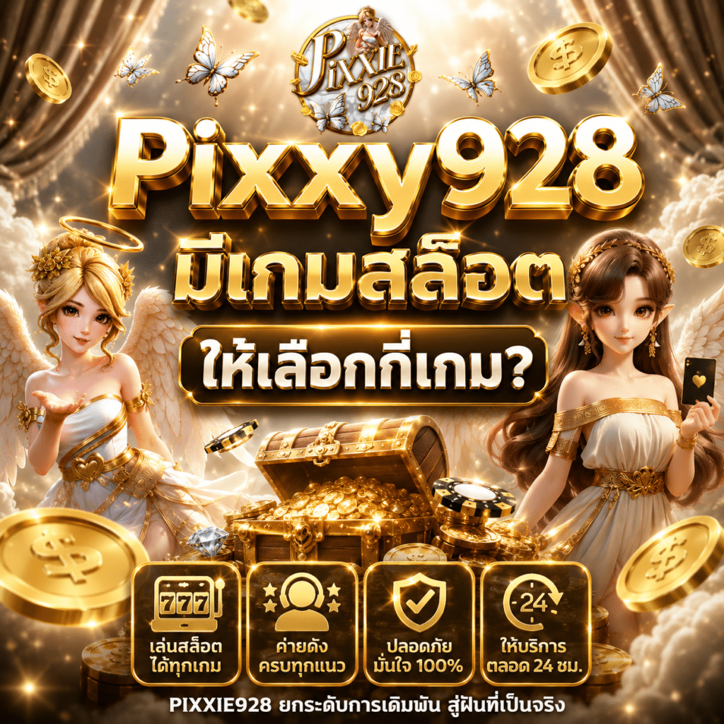 Pixxy928 มีเกมสล็อตให้เลือกกี่เกม?