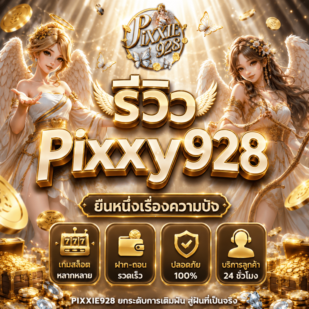 รีวิว Pixxy928 คาสิโนออนไลน์เว็บตรงปี 2026
